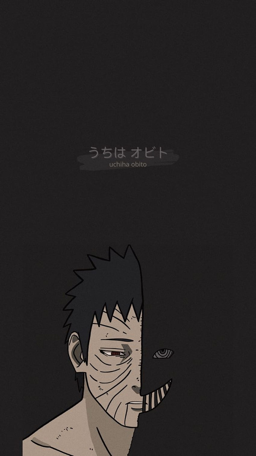 ¦ï¸obitoâ¦ï¸. Naruto painting, naruto shippuden, Naruto iphone, Obito Black HD phone wallpaper